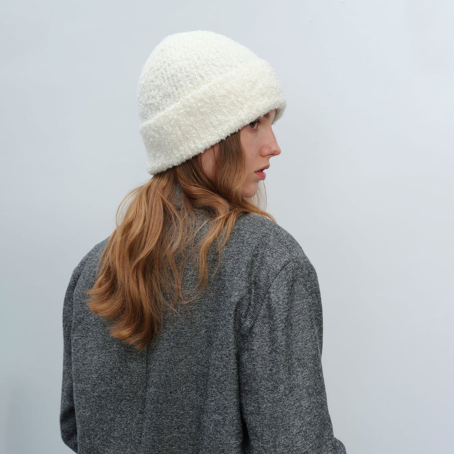 1 Piece Plush Solid Color Polyester Women's Hats 