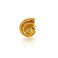 Gold 27mm Twill Conch Ring/One Size Picture4