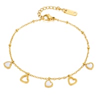 GS1710- Pulsera de acero dorada Imagen2