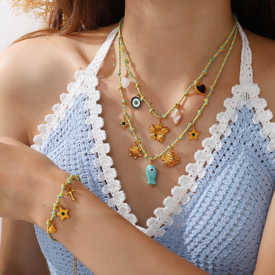 Fish DIY Pendant Necklace Set Picture4
