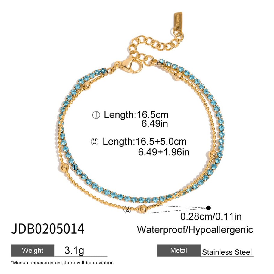 1 pulsera elegante con dije de estrella de acero inoxidable color dorado para mujer 