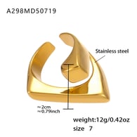 A298-Anello in oro/Numero 7 Immagine12