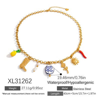 1 stuk Furit-hangerketting h5 Afbeelding2