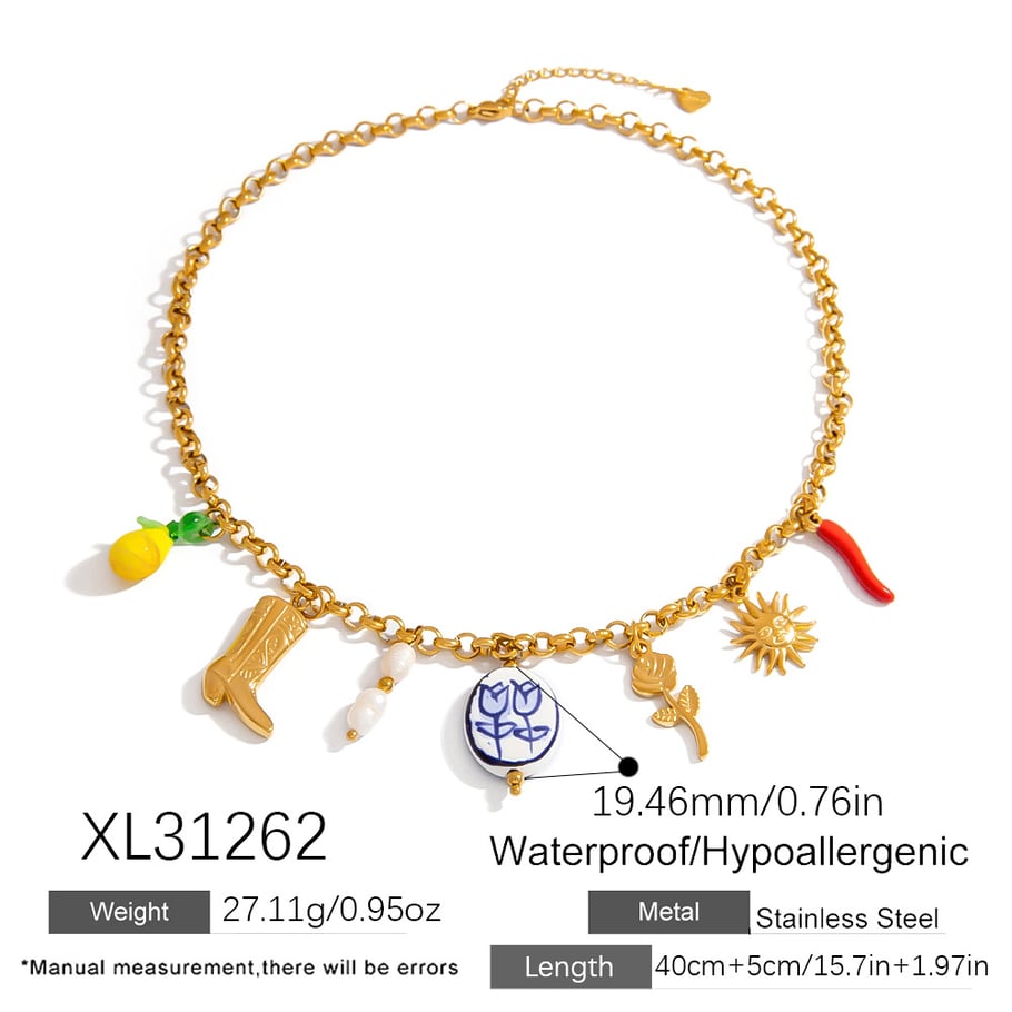 1 stuk Furit-hangerketting Afbeelding2