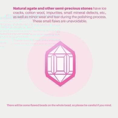 1 colgante clásico ovalado de piedras naturales para mujer h5 Imagen6