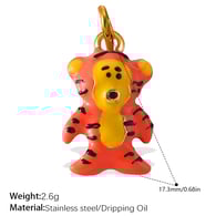 PJ631OYG Orange Red Yellow Pendant Picture5
