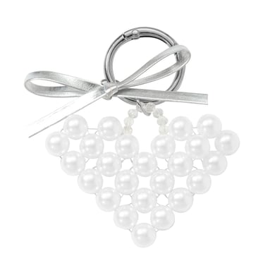 1 Piece Beaded Heart Bag Charm h5 Picture10