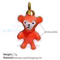 PJ636ORG Orange Pendant Picture12