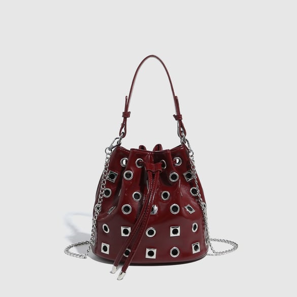 1 Piece Luxurious Fashionable and Classic Rivet Women's Shoulder Bags 2