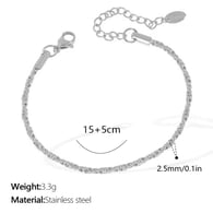 SL106S Silberarmband Bild2