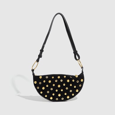 1 Piece Simple Series Casual Solid Color PU Women's Shoulder Bags h5 Picture3