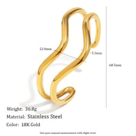 Twisted Line Bracelet 