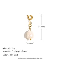 Spring Clasp C9159 Pendant - Gold Picture10