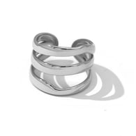 silver color/One size/1件戒指 Afbeelding2
