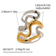 Gold and silver color/One Size Picture2