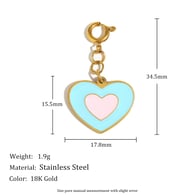 Spring Clasp N2601 Pendant - Gold Picture7