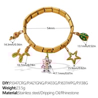 SL29G15 multi-element bracelet Picture5