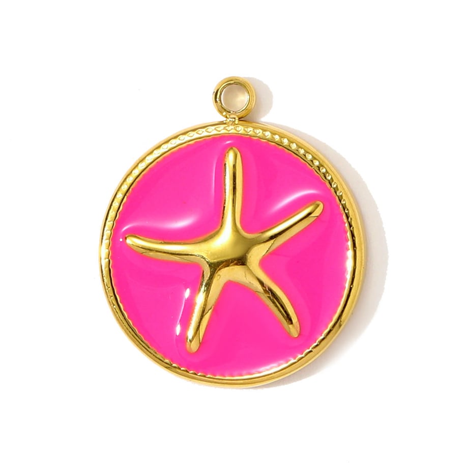 1 Piece Romantic Fish Stainless Steel Women's Pendants
