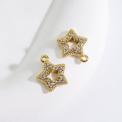 1 Piece Luxurious  Classic Star Stainless Steel  Women's Pendants h5 Picture3