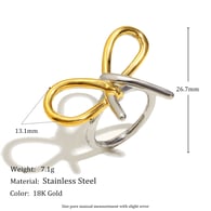 Butterfly Ring-Two Colors/Number 7 Picture2