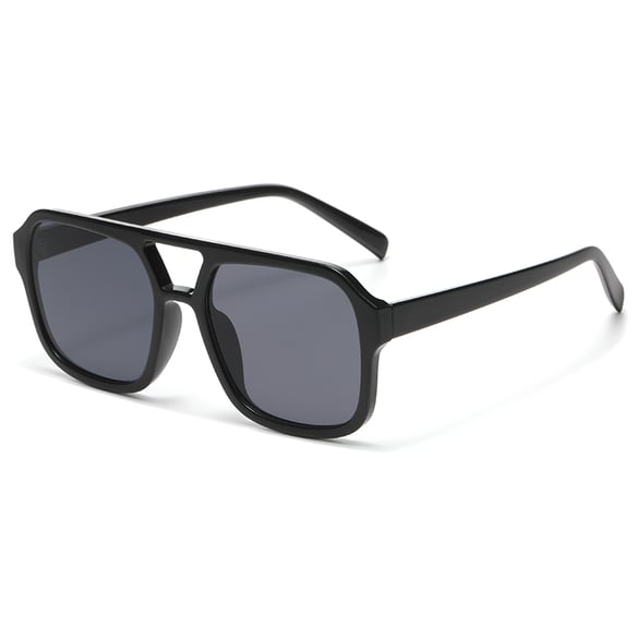 1 Pair Simple Series Daily Patchwork Unisex Sunglasses 2