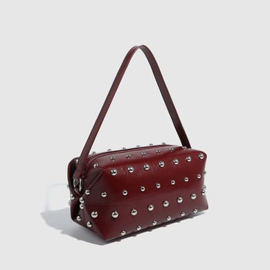 1 Stück Simple Series Punk Rivet PU Damenhandtaschen h5 Bild2