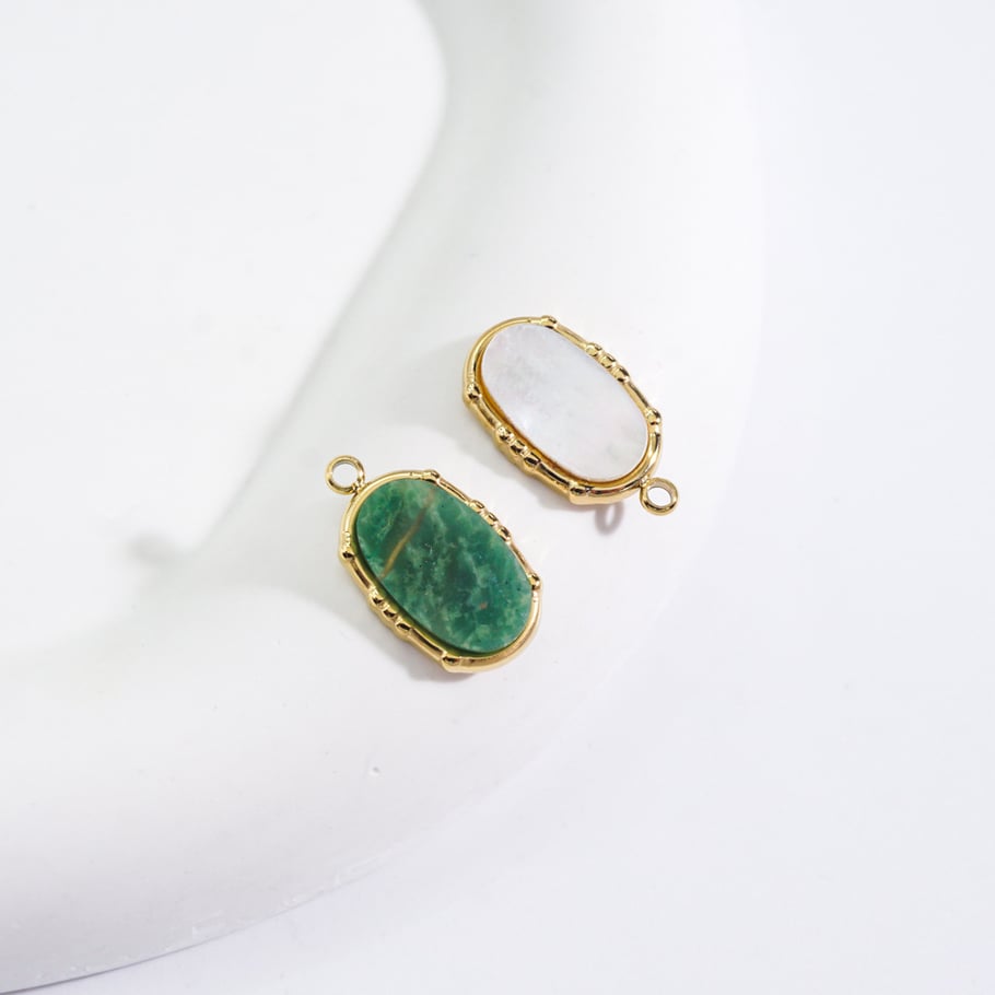 1 Piece Simple Series Retro Irregular Shape Natural Stones Women's Pendants Picture3