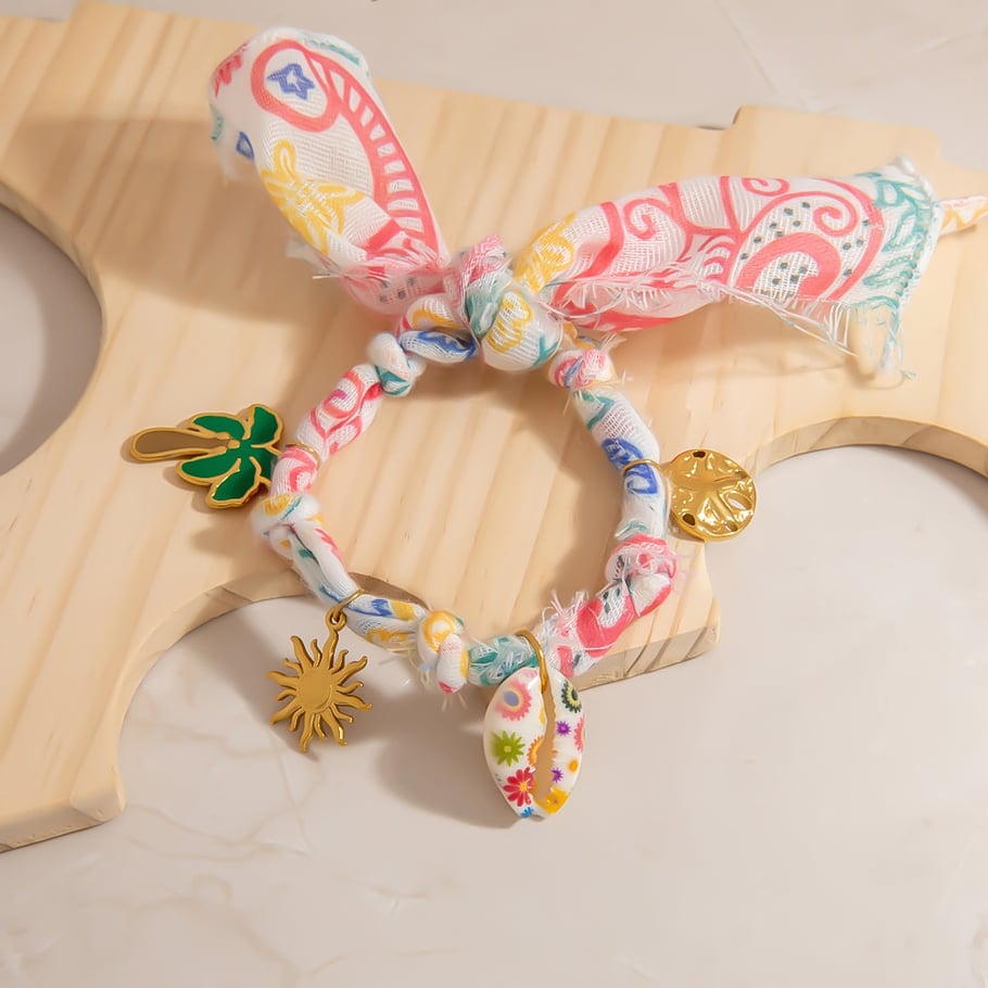 1 Piece Simple Series Casual Turtle Silk  Gold Color  Shell Women's Charm Bracelets Picture3