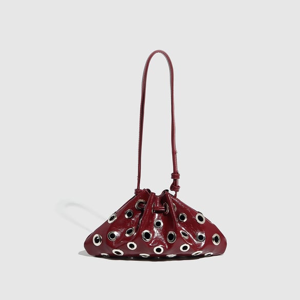 1 Piece Luxurious Series Classic Rivet PU Women's Shoulder Bags