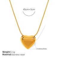 XL38SG kleine goldene Halskette Bild2