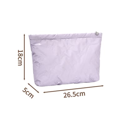 1 Pair Simple Series Casual Solid Color Bowknot Women's Makeup Bags h5 Picture3