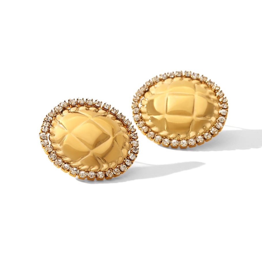 1 Pair Simple Daily Geometric Stainless Steel Women's Stud Earrings