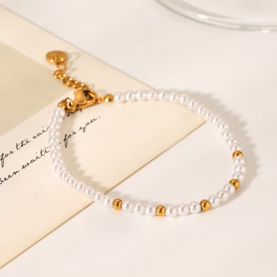 1 Paar Simple Series Daily Perlenarmbänder für Damen h5 Bild3