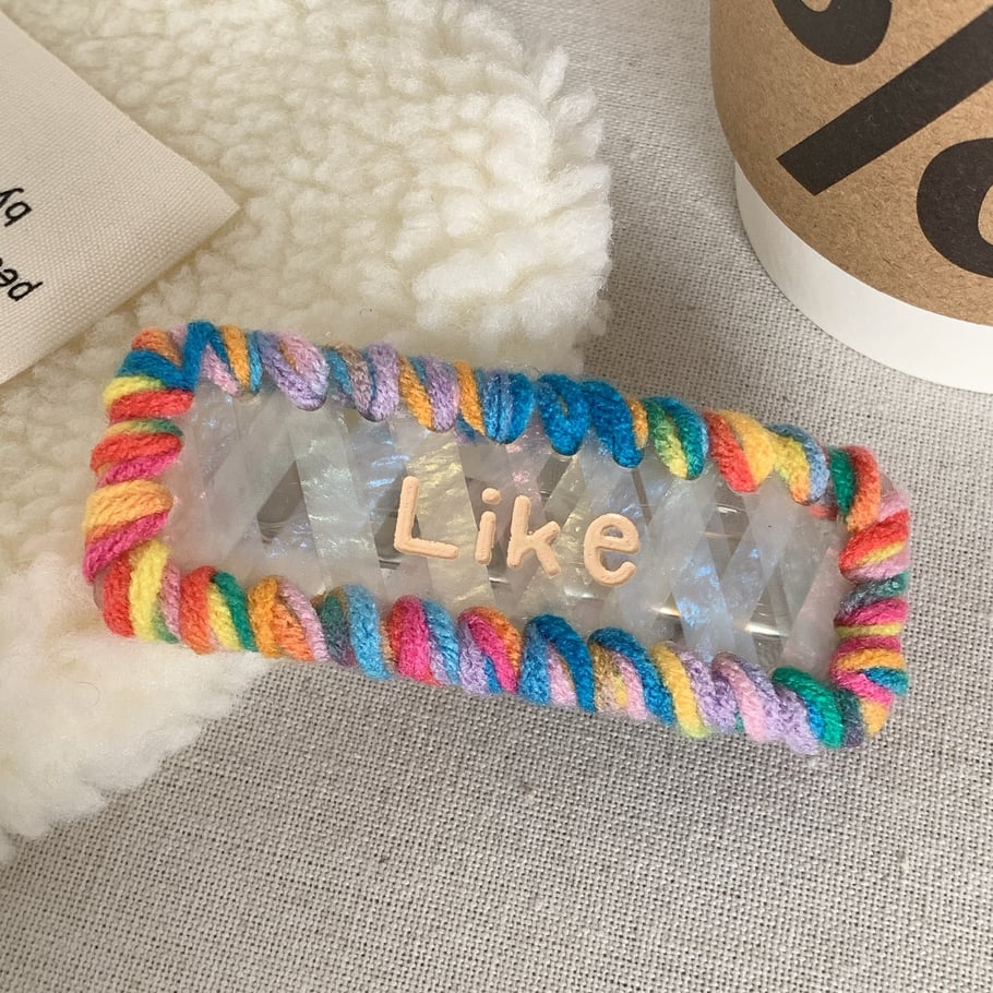 1 Piece Designable Star Cellulose Acetate Sheet Women's Hair Clips 