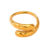 A573-Gold Ring-Small/No.7 Picture16