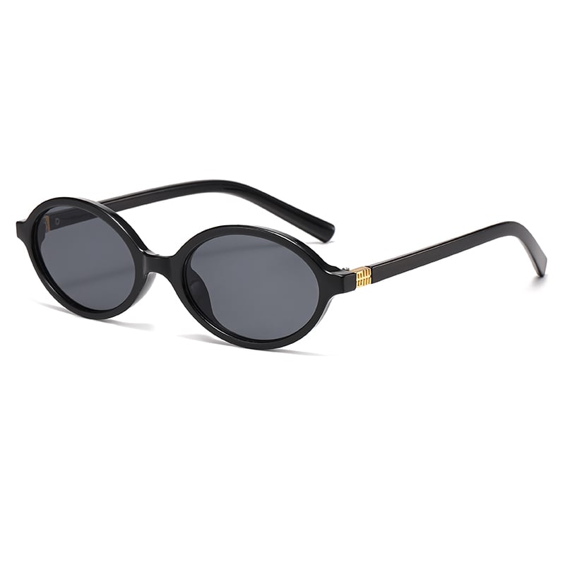1 Pair Simple Series Retro Circle Women's Sunglasses Picture2