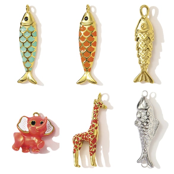 1 Piece Classic Animal Stainless Steel Women's Pendants