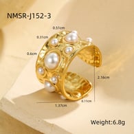NMSR-J152-3 White Ring/One Size Picture3