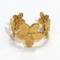 Gold color/One size/One piece ring 