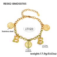 RE002-B Gold DIY Bracelet 16+5cm Picture26