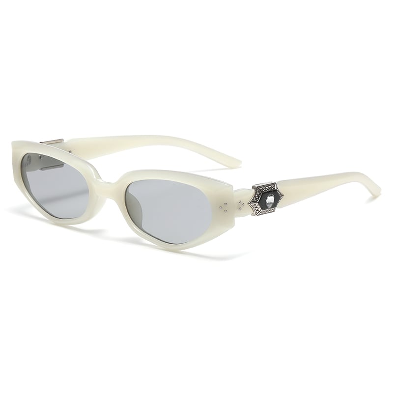 1 Pair Romantic Series Elegant Irregular Shape Women's Sunglasses Picture3