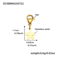 D338-2 pendenti in oro Immagine10