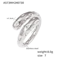 A573-Steel Ring-Large/No.7 Picture17