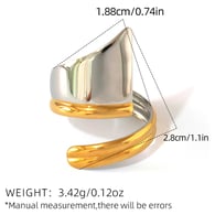 Gold and silver color/One Size Picture2