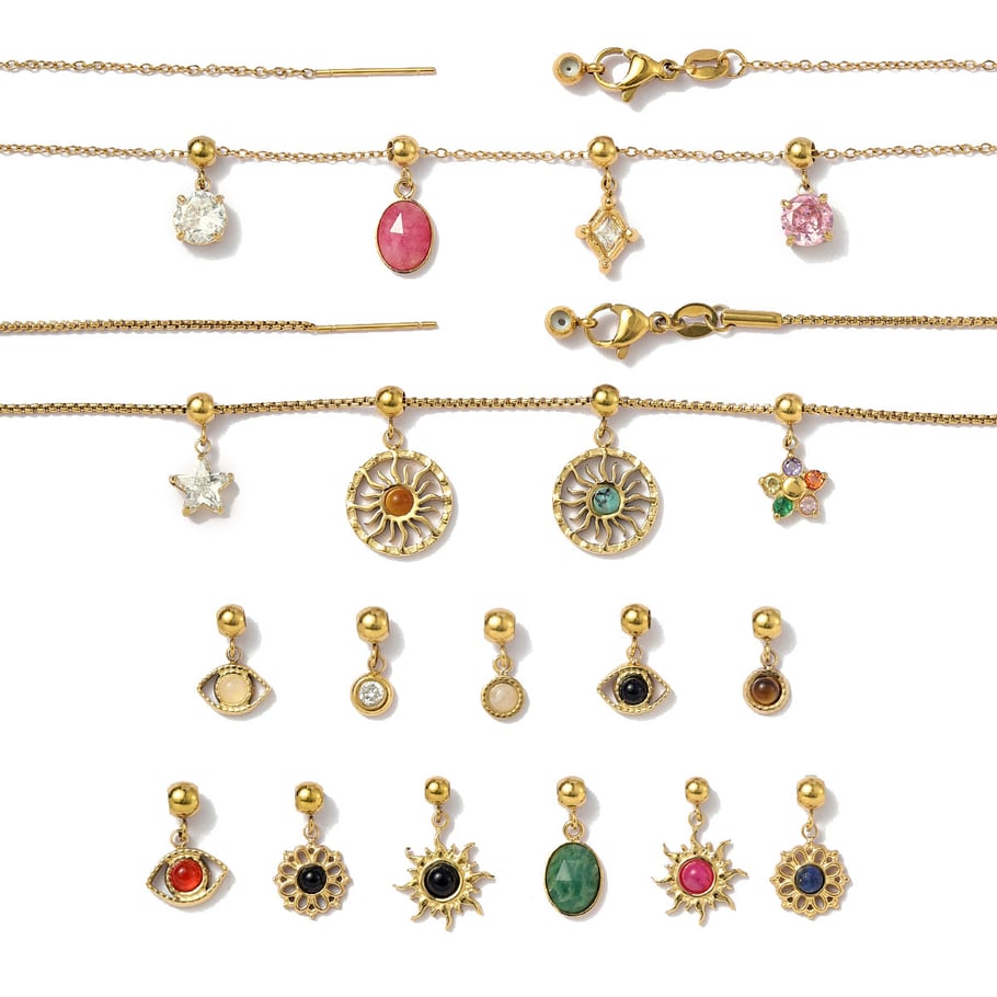 1 Piece Delicate Natural Stones Women's Pendants Picture3