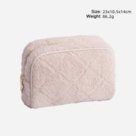 Beige halbrunde Tasche Bild7