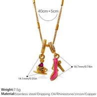 PJ873G-XL576G1.8MM zijmouwketting Afbeelding11