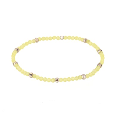 1 Piece Colorful Daily Beads Natural Stones Gold Color Women's Beaded Necklaces h5 
