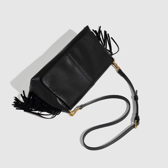 1 Piece Simple Series Elegant Tassel PU Women's Shoulder Bags 2