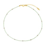 Natural Stone Short Necklace - Icy Jade Picture32